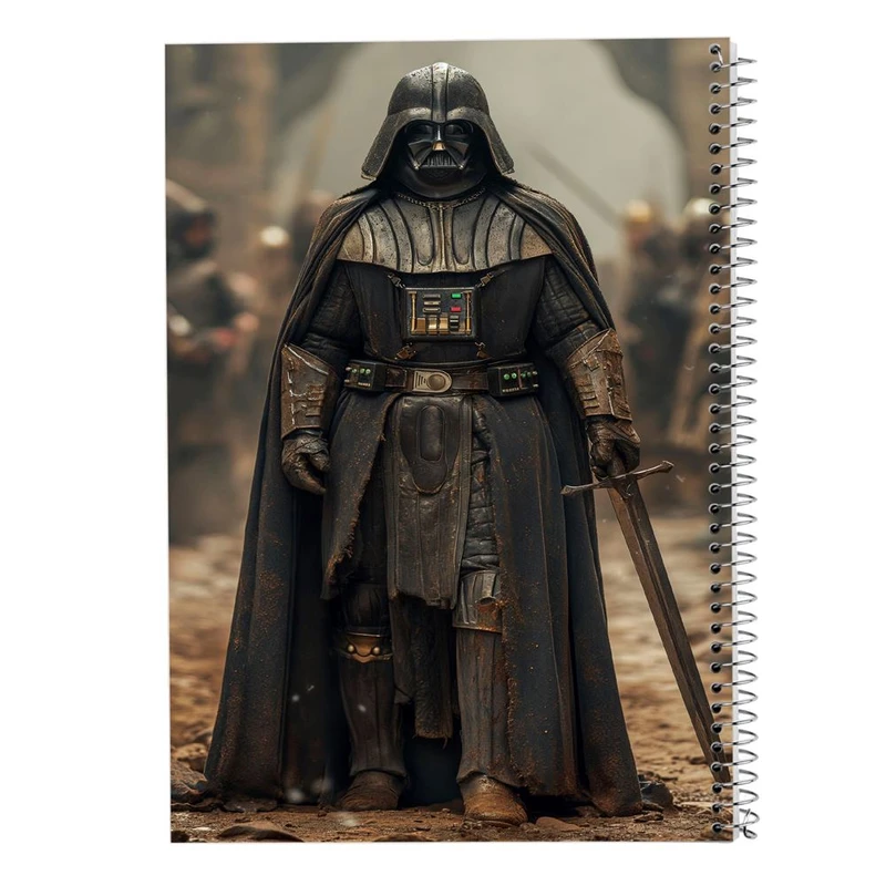 دفتر شطرنجی 50 برگ مدوپد طرح جنگ ستارگان کد DF15010