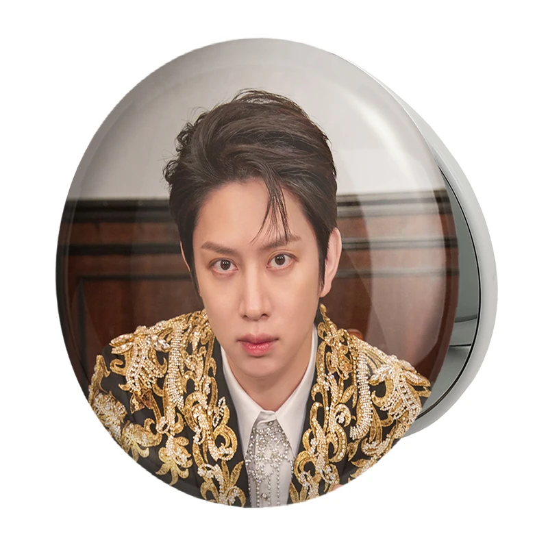 آینه جیبی خندالو طرح هیچول گروه سوپر جونیور Super Junior مدل تاشو کد 12167 