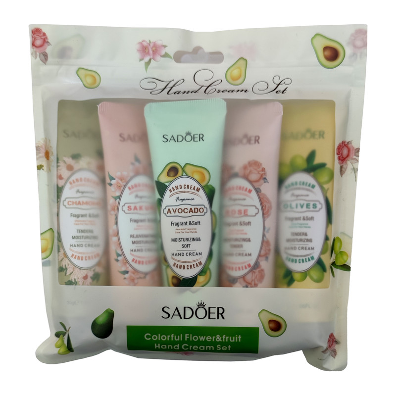 کرم مرطوب کننده سادور مدل FLOWER & FRUIT وزن 30 گرم بسته 5 عددی