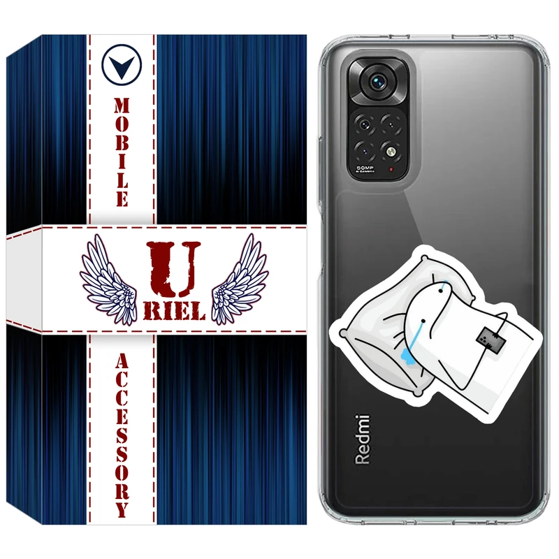 کاور  یوریل  مدل Clear کد 81 طرح غمگین مناسب برای گوشی موبایل شیائومی Redmi Note 11 4G / Note 11S