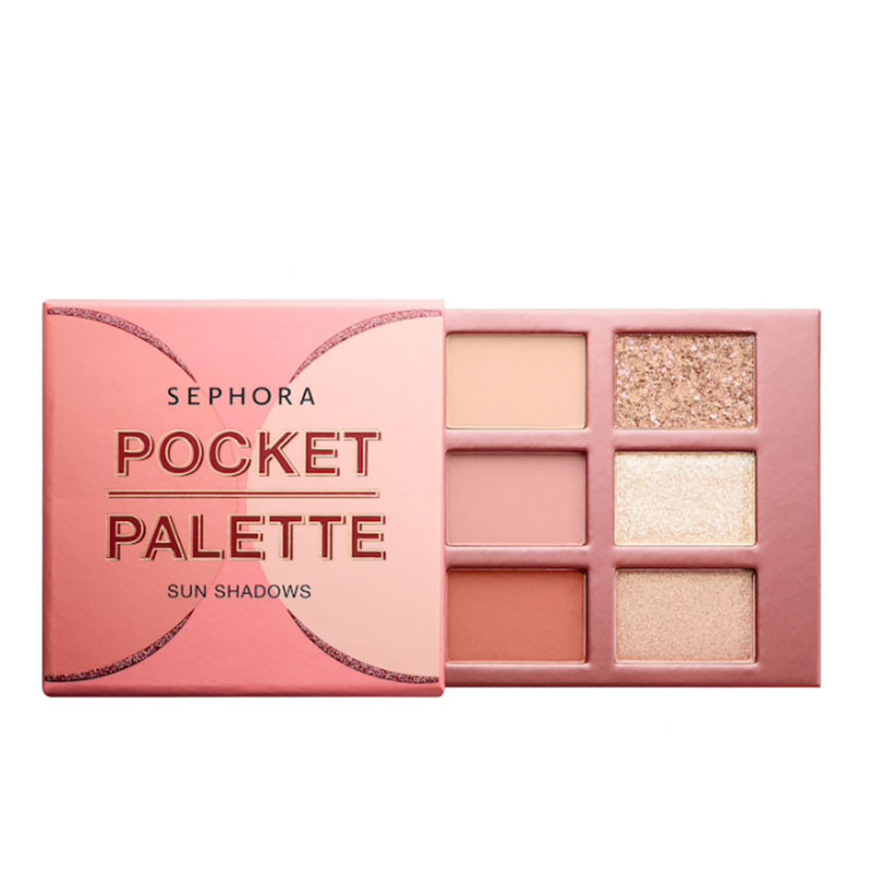 پالت سایه چشم سفورا مدل pocket palette sun shadows