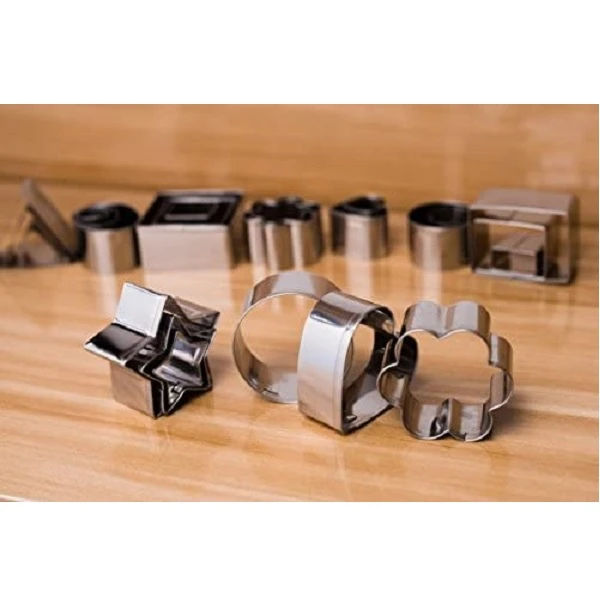 عکس شماره 3 : قالب شیرینی بهگز مدل زمرد مجموعه 9عددی