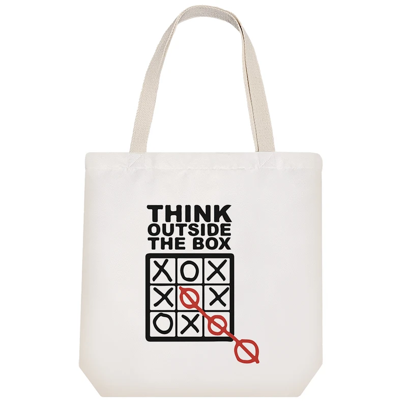 ساک خرید خندالو مدل خارج از چارچوب فکر کن کد 6979