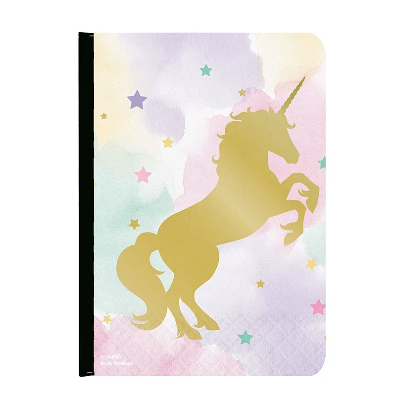 کلاسور هومرو مدل KL1657 طرح یونیکورن دخترونه