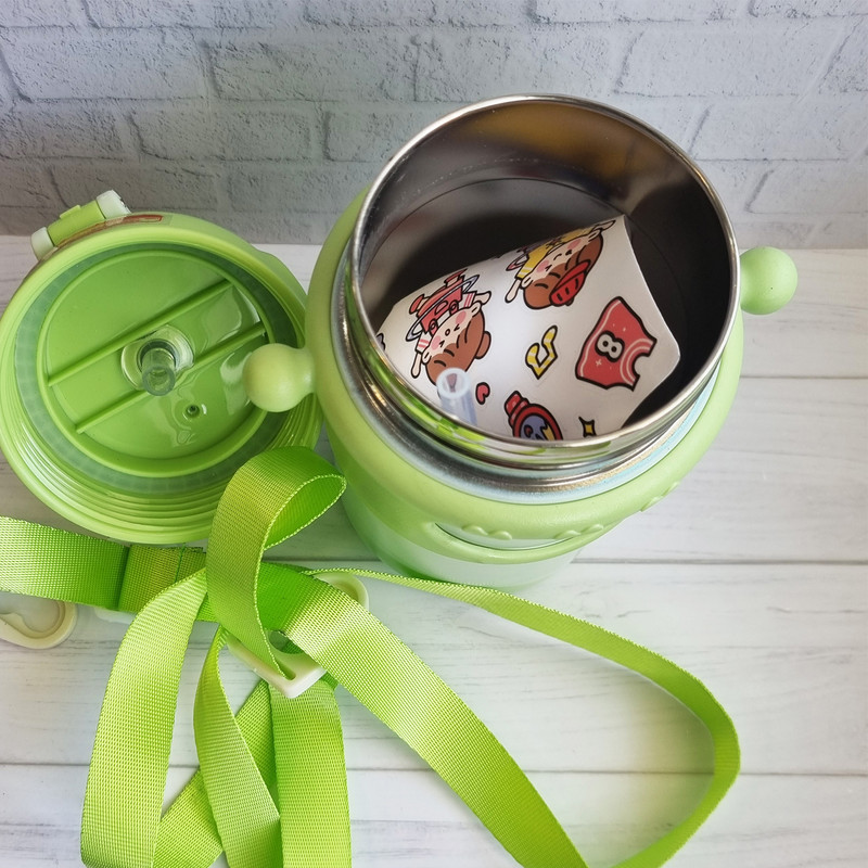 قمقه کودک مدل sweet طرح ضربدر گنجایش 0.5 لیتر