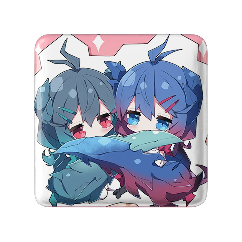 مگنت خندالو طرح بازی شکارچی هیولا (Monster Hunter) مدل مربعی کد 33193