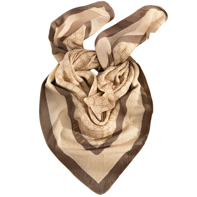 روسری زنانه مدل نخی پلیسه پاییزه