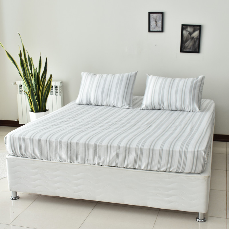 سرویس ملحفه بومرنگ مدل Vale-180 دونفره 3 تکه