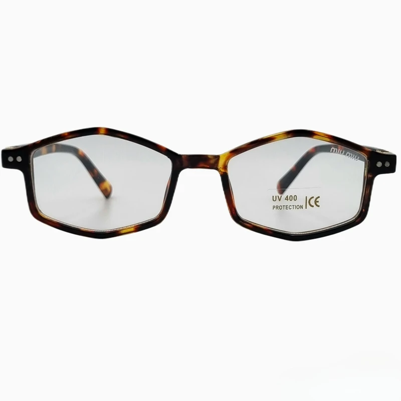 فریم عینک طبی زنانه چندضلعی UV 400 مدل 2510
