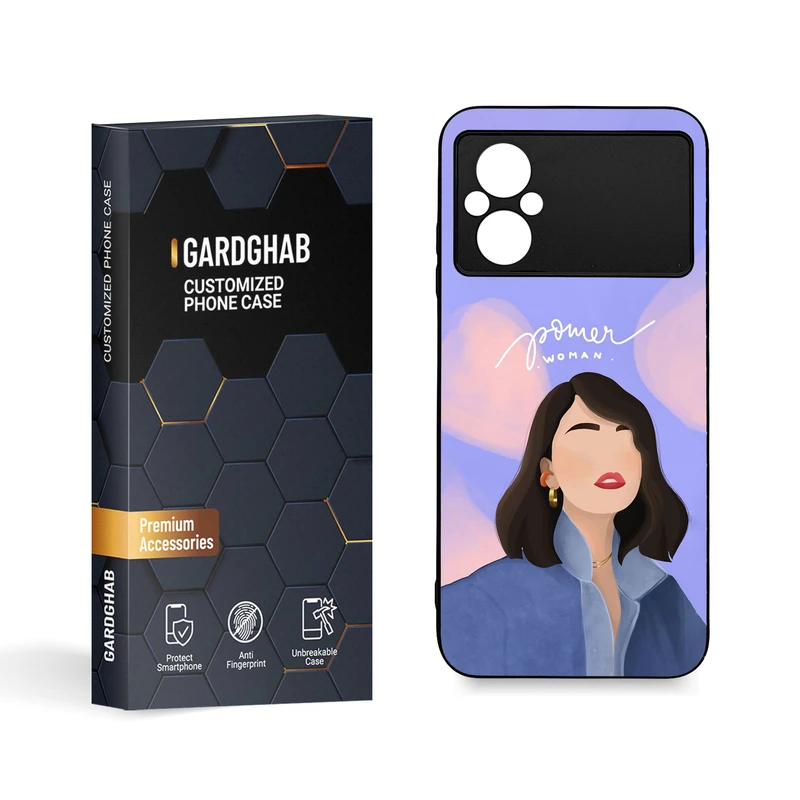 کاور گارد قاب مدل دخترانه مناسب برای گوشی موبایل شیائومی Poco M4 5G / M5 4G