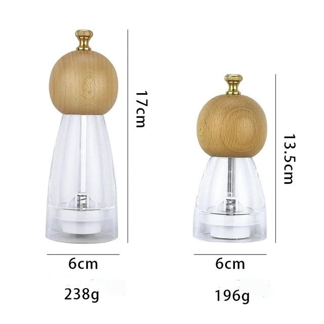 فلفل ساب و نمک ساب مدل گریندر مجموعه ۳ عددی