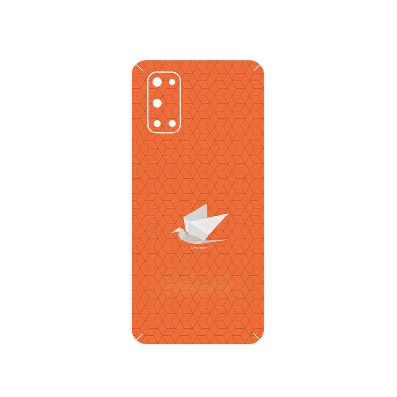 برچسب پوششی ماهوت مدل Minimalist origami bird مناسب برای گوشی موبایل ریلمی 7 5G
