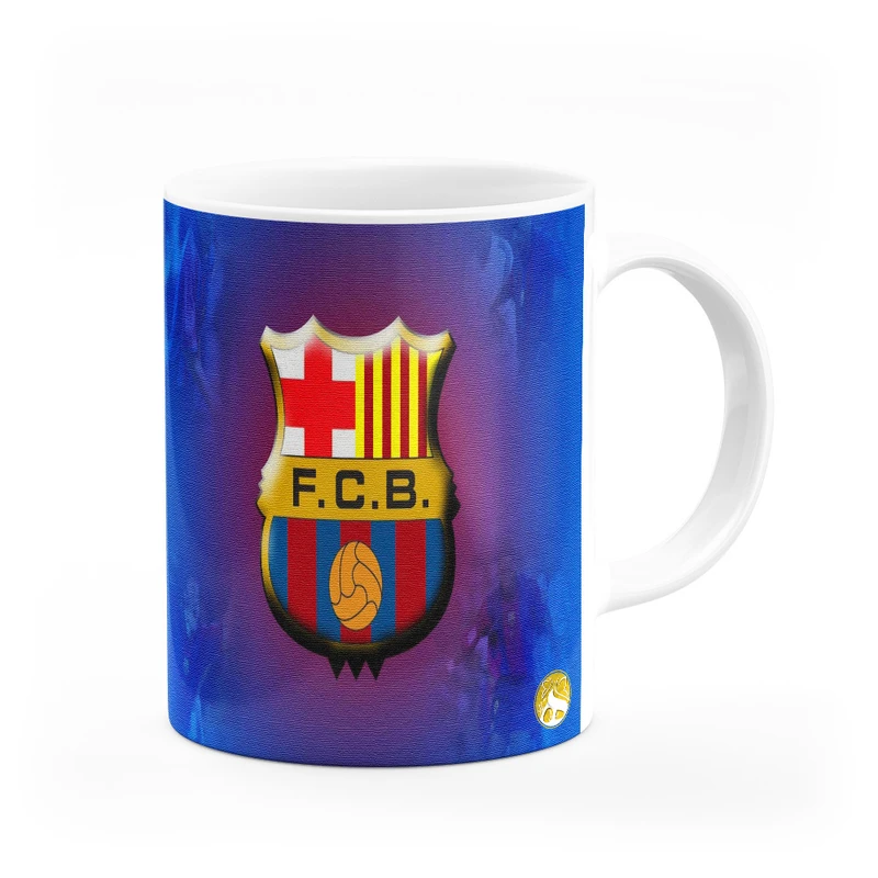 ماگ هومرو طرح تیم باشگاه فوتبال بارسلونا مدل MG4669