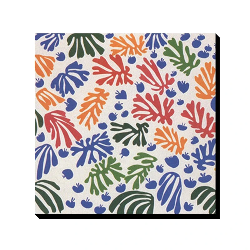 تابلو ترمه طراحان ایده طرح طوطی و پری دریایی از ماتیس کد art0619