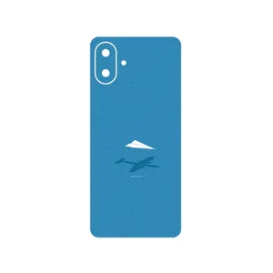 MAHOOT Minimal Paper Airplane Cover Sticker for Samsung Galaxy A07