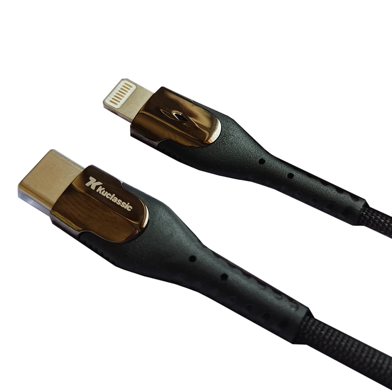 کابل تبدیل USB-C به لایتنینگ کوکلاسیک مدل Q-80 طول 1 متر