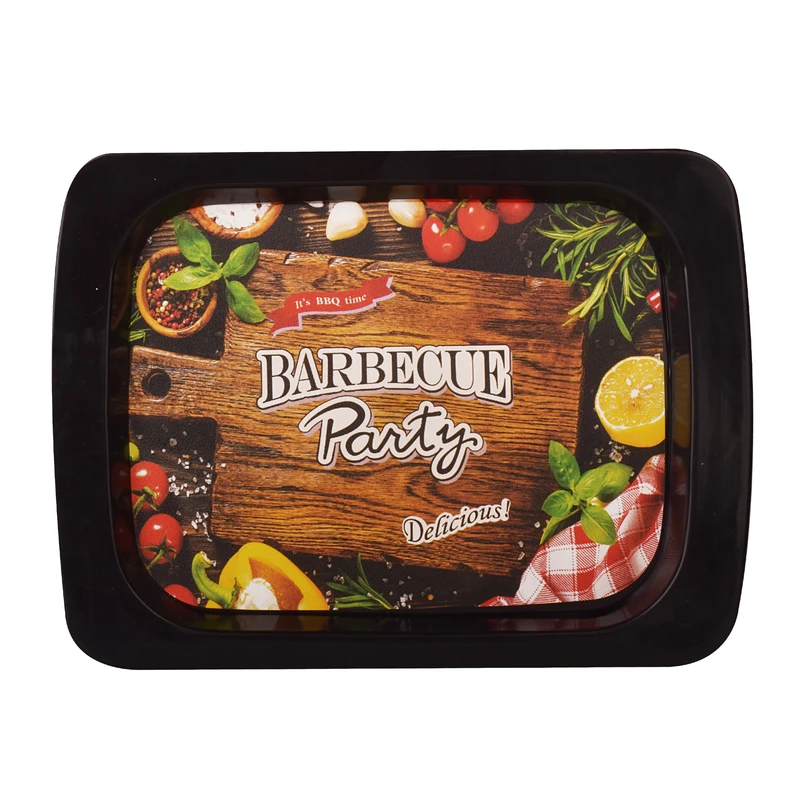 سینی مهروز مدل SE-2001-688 طرح BARBECUE