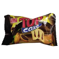 کیک مغزدار کاکائویی با روکش کاکائو شیرین عسل - 30 گرم بسته 48 عددی