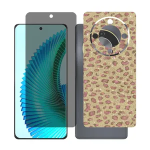 Glass together model privacy screen protector suitable for Honor X9b mobile phone with back cover sticker