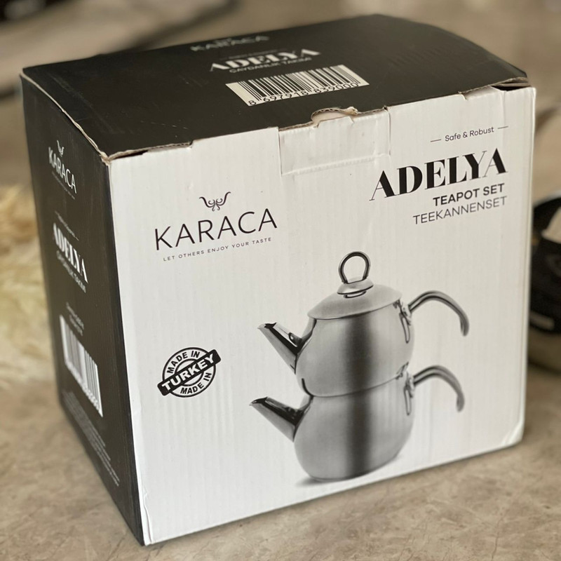 ست کتری و قوری کاراجا مدل مینی Karaca Adelya ست کتری و قوری کاراجا مدل مینی Karaca Adelya