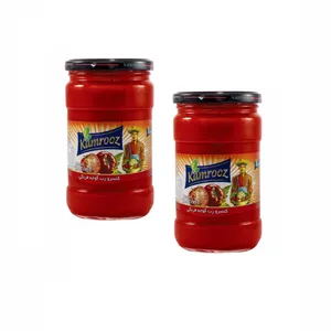 رب گوجه فرنگی شیشه ای  کامروز  750 گرم مجموعه بسته ۲ عددی