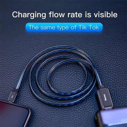 کابل تبدیل USB به لایتنینگ باسئوس مدل CALLG01 طول 1 متر