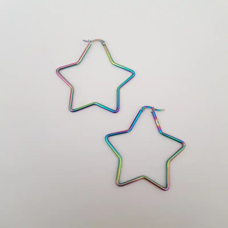 گوشواره زنانه مدل ستاره