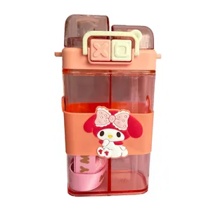 قمقمه کودک مدل دو مخزن طرح ملودی گنجایش 0.5 لیتر