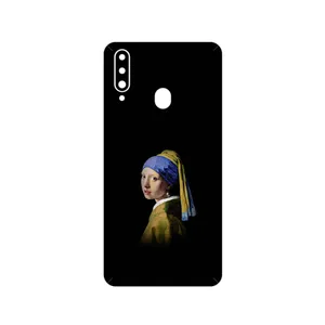 MAHOOT Girl with a Pearl Earring of Vermeer Cover Sticker for Samsung Galaxy A20s