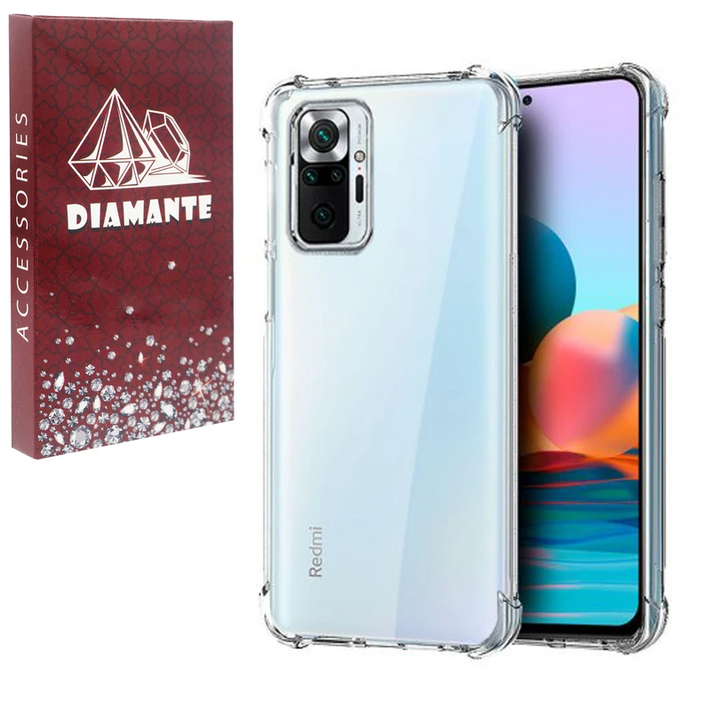 کاور دیامانته مدل ساده مناسب برای گوشی موبایل شیائومی Redmi Note 10 Pro 4G
