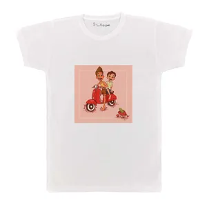 تی شرت بچگانه پرمانه طرح luca کد pmt.2488