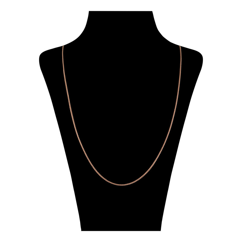 زنجیر طلا 18 عیار زنانه صلاحی گلد مدل 12682