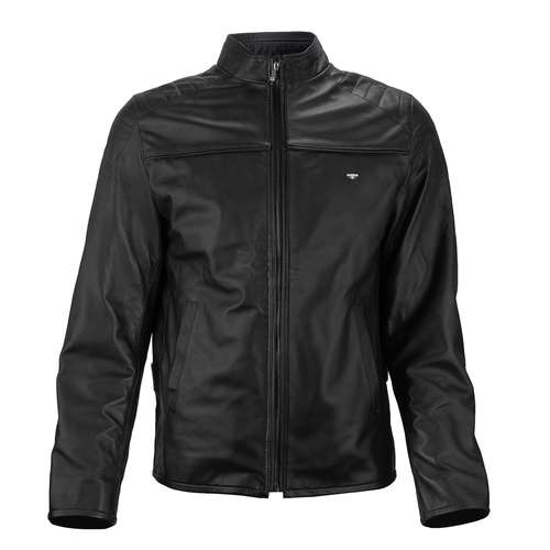 کت چرم مردانه امشاسپند مدل AM-Patrol