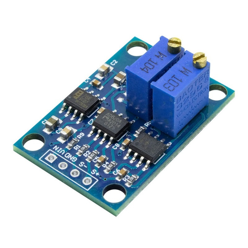 ماژول تقویت کننده مدل AD620 ماژول تقویت کننده مدل AD620