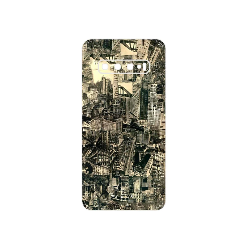 برچسب پوششی ماهوت مدل Collage of Skyscraper مناسب برای گوشی موبایل سامسونگ Galaxy S10