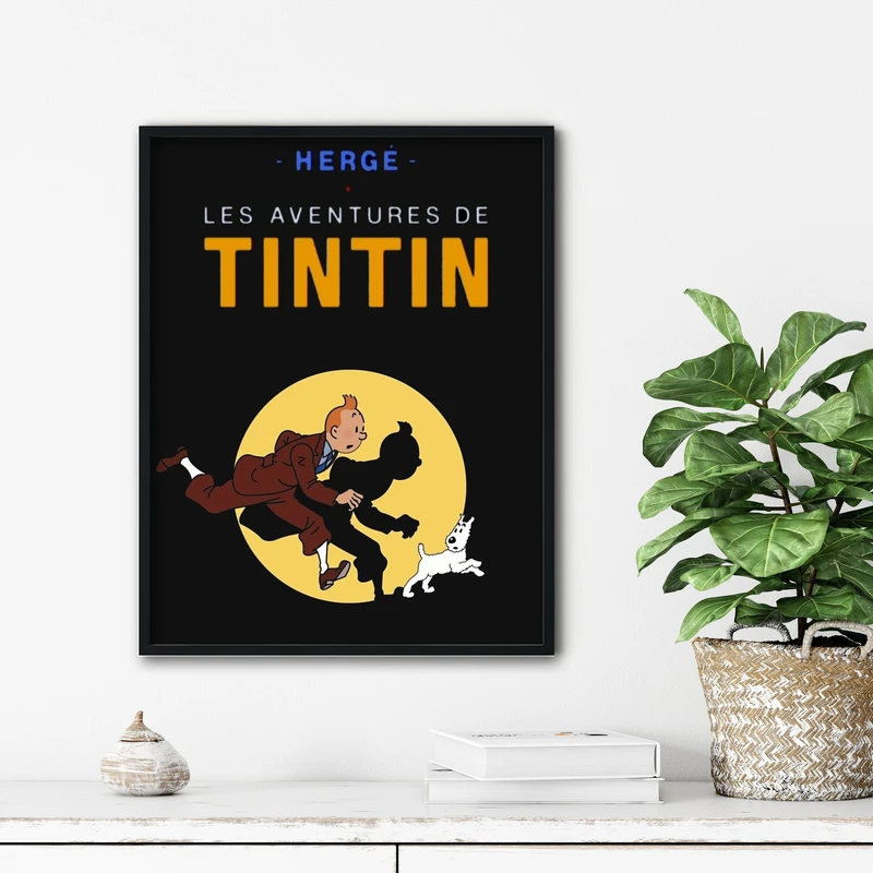 تابلو آتریسا طرح پوستر فیلم tintin مدل ATm178