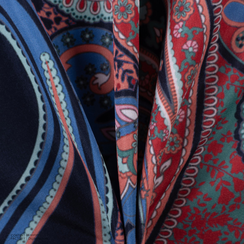 شومیز آستین بلند زنانه مدل ترمه کد blbbt101