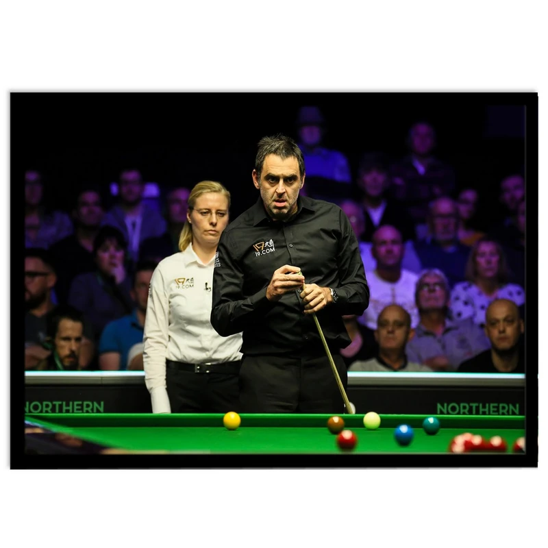 تابلو نوری بکلیت طرح بازیکن اسنوکر و بیلیارد رونی سالیوان مدل B-14278