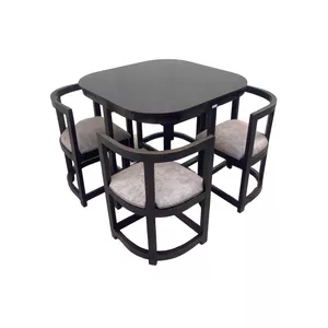 میز و صندلی ناهارخوری 4 نفره گالری چوب آشنایی مدل Ti-820