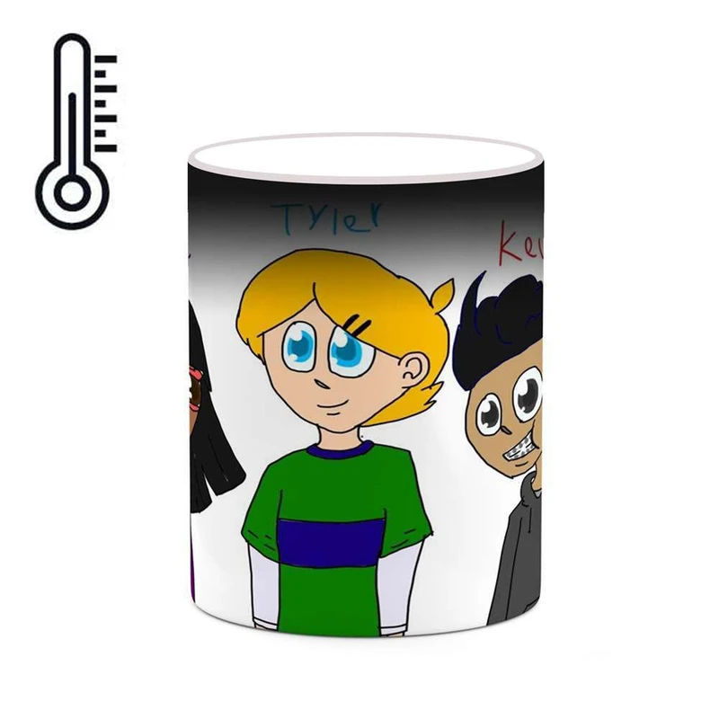 ماگ حرارتی کاکتی مدل کارتون Supernoobs کد mgh23333