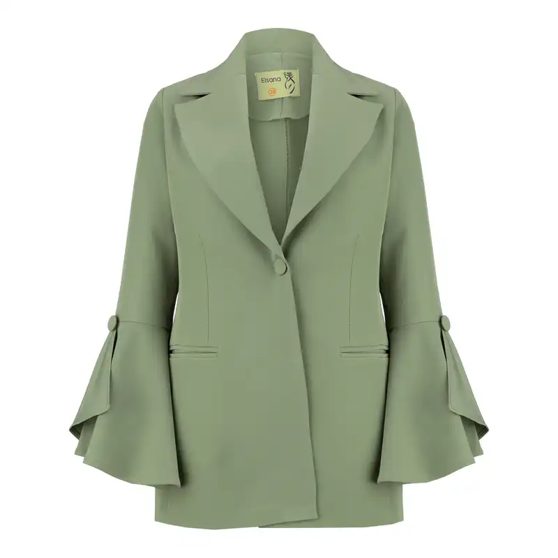 ست کت و شلوار زنانه السانا مدل برگین کد 137419