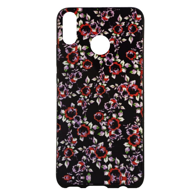 کاور طرح flowers مدل TD-01 مناسب برای گوشی موبایل آنر 8x