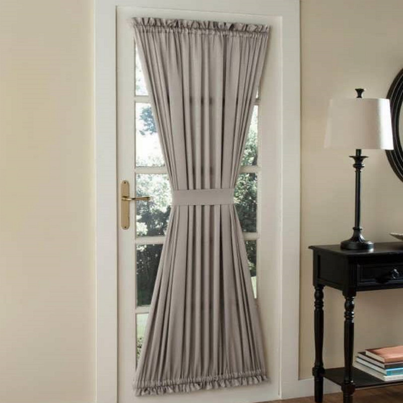 میله پرده مدل پشت دری کد 01 طول 60 سانتی متر بسته دو عددی