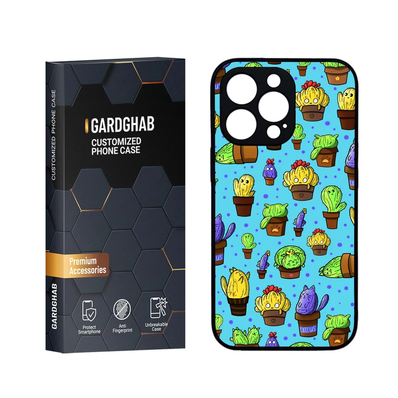 کاور گارد قاب مدل دورژله ای فانتزی مناسب برای گوشی موبایل اپل iPhone 13 Pro