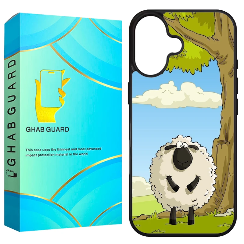 کاور قاب گارد طرح بره ناقلا مدل G16PL مناسب برای گوشی موبایل اپل iPhone 16 Plus