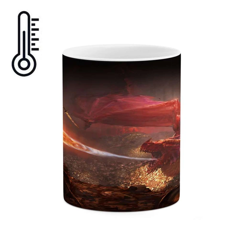 ماگ حرارتی کاکتی مدل اژدها کد mgh17655