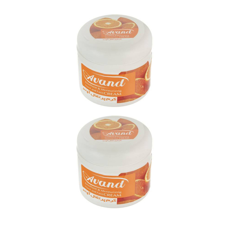 کرم مرطوب کننده آوند مدل Orange حجم 200 میلی لیتر بسته 2 عددی
