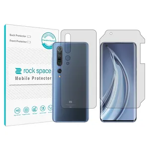 Rockspace HyGEL transparent screen protector suitable for Xiaomi Mi 10 Pro 5G mobile phone with back protector