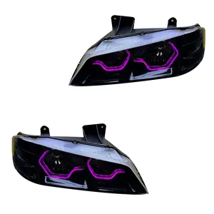 چراغ جلو خودرو گروه پژوهش صنعت مدرن مدل 3D-I8-Purp مناسب برای پژو پارس بسته دو عددی