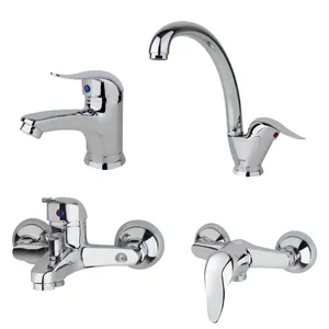 ست شیرآلات ایده نو مدل آبتین مجموعه 4 عددی